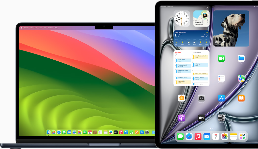 A MacBook Air és az iPad kijelz?je