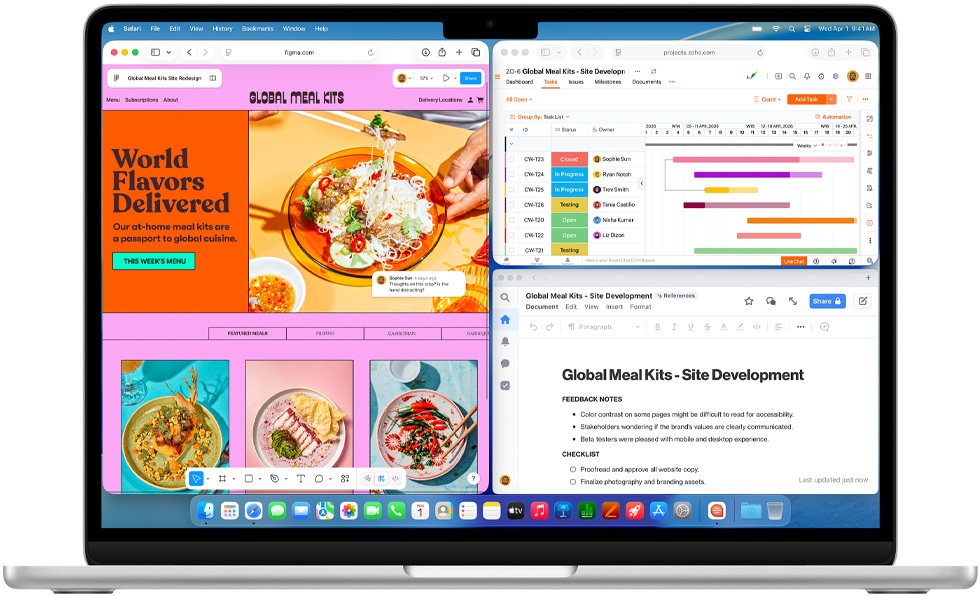 MacBook Air t?bb megnyitott appal