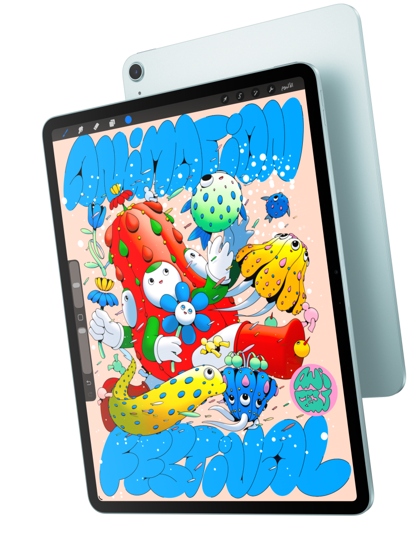 ?????? ??????? ??????? ????? iPad Air ????? ????? ???? 13 ??? ???? ????? Procreate ??????? ?? ?????? ?????? ??????? ????? iPad Air ??? ????