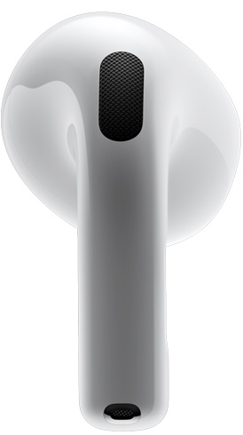 AirPods 4 δε?χνοντα? την π?σω ?ψη του AirPod.