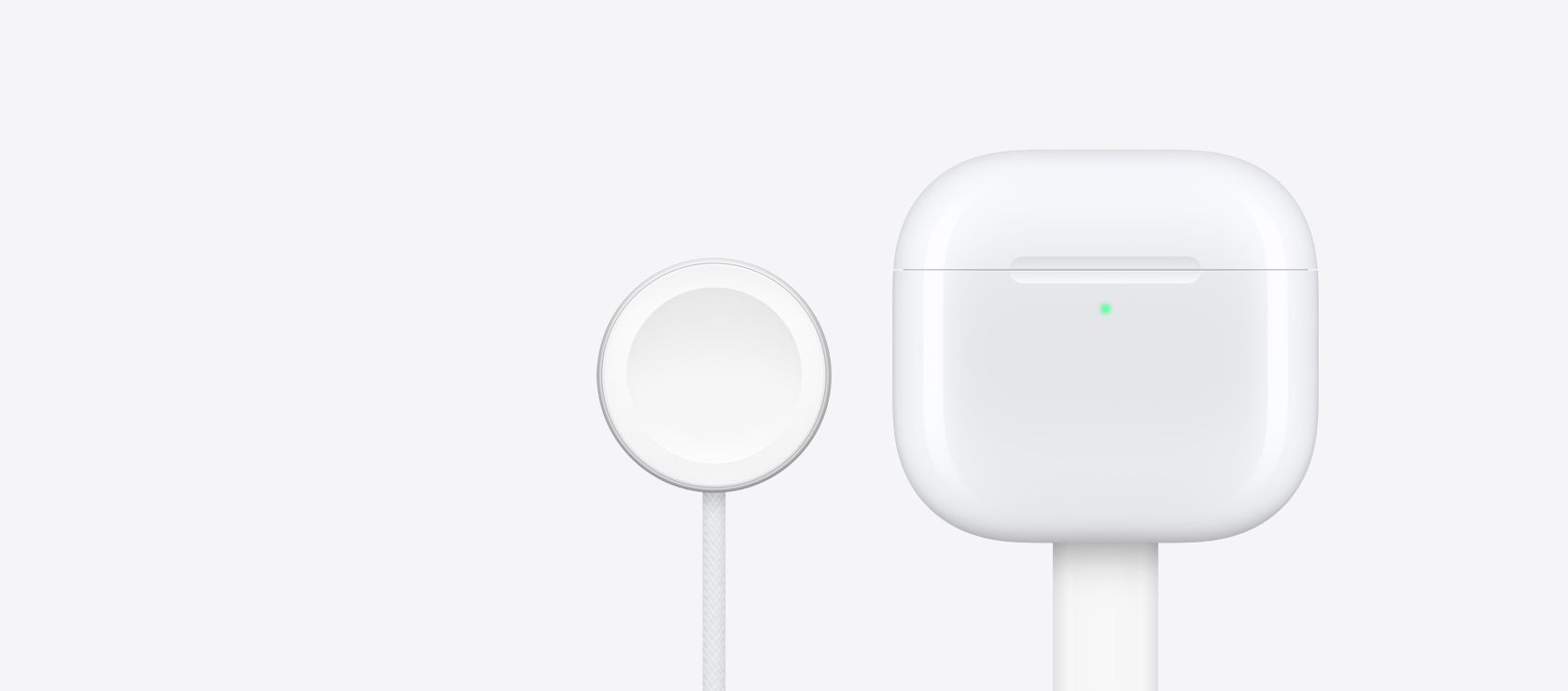 Airpods 4 laadimiskarp Apple Watch laadija k?rval.