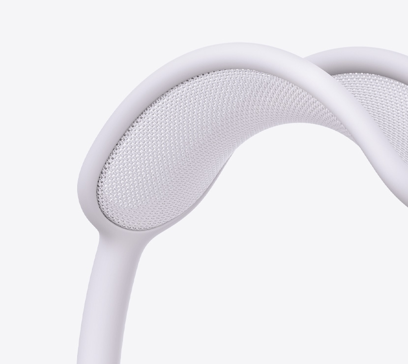 AirPods Max 2 k?rvaklapid, lillas toonis, v?rkpeav?ru detail