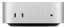 Mac mini, vue de face, bo?tier argent, deux ports USB-C, prise casque.