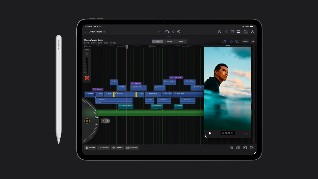 ?????? iPad Pro ???? 13 ???? ?????????????????????????????????????????????????????, ????????????????????????????????????, Apple Pencil ?????????????????????????