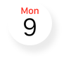 Symbolet for Kalender-appen