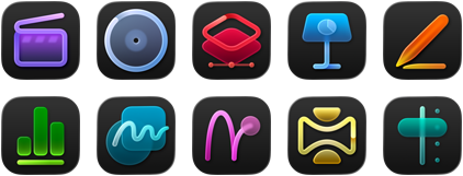 ?????? Apple Creator Studio, Final Cut Pro, Logic Pro, Pixelmator Pro, Keynote, Pages, Numbers, Freeform, Motion, Compressor, MainStage